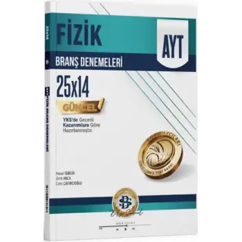 Bilgisarmal Ayt Deneme Fizik 25Li 2025-26