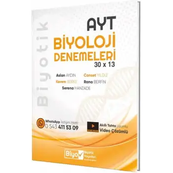 Biyotik Ayt Biyoloji Deneme 30*13 2025-26