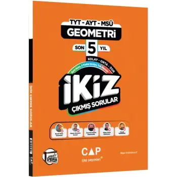 Çap Tyt Ayt Msü Geometri Ders Platosu Son 5 Yıl İkiz Çıkmış Sorular 2025-26