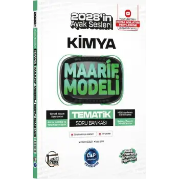 Çap Tyt Kimya Maarif Tematik Soru Bankası 2026-27