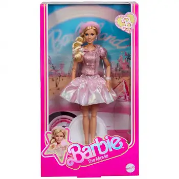 Ceren Barbie Filmi Pembe Berelii Barbie Bebek Mtl-Jbj53