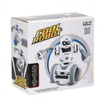 Ceren Kut.Pilli Işıklı Robot Can-6678-3