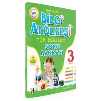 Damla 3.Sınıf Yeni Nesil Bilgi Atölyesi Soru Bankası 2022