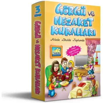 Damla Görgü Ve Nezaket Kuralları (3 Kitap + Hds)