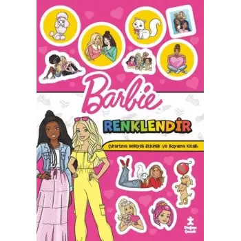 Doğan Barbıe Renklendir Boyama Kitabı