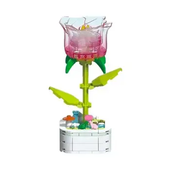 Dostoys Lego Pembe Gül Blok OCE-0478
