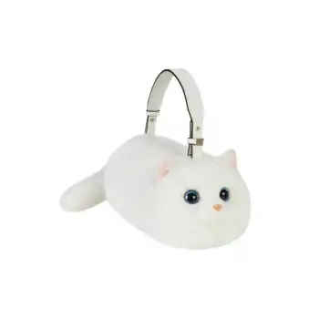 Dream Vest Kedi El Çantası Beyaz VST-CAT006