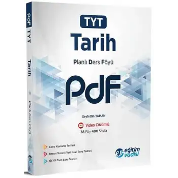 Eğitimvadisi Tyt Tarih Planlı Ders Föyü Pdf 2026-27