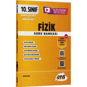 Ensdestek 10.Sınıf Fizik Etkinlikli KÖS 2025-26