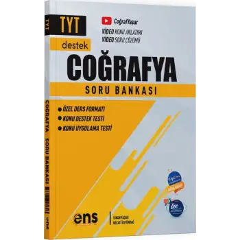 Ensdestek Tyt Coğrafya Soru Bankası 2025-26
