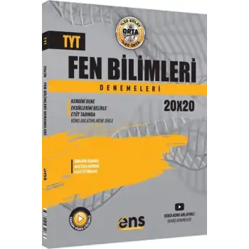 Ensdestek Tyt Fen Bilimleri Deneme 20Li -2023