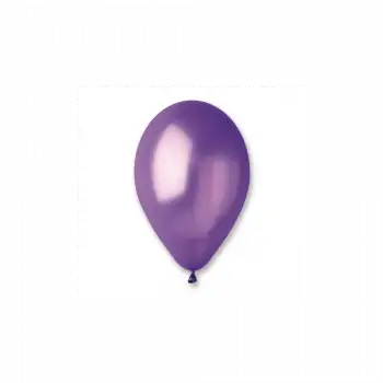Erbay İtalyan Metalik Balon Mor Renk 100 Lü