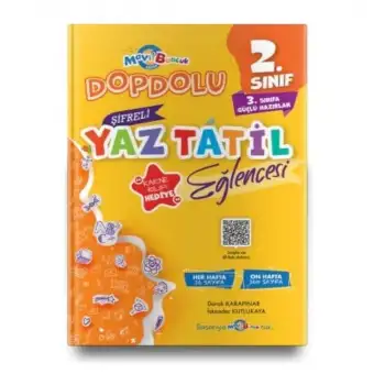 Evrensel 2.Sınıf Mavi Boncuk şifreli Yaz Tatil Eğlencesi