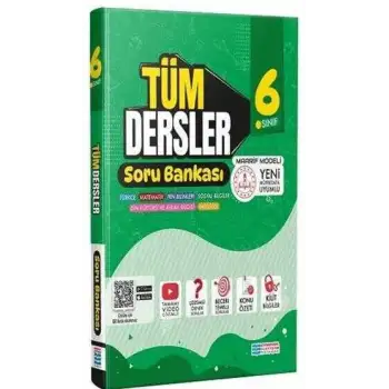 Evrensel 6.Sınıf Tüm Dersler Soru Bankası Maarif Model 2025-26
