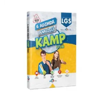 Evrensel 8.Sınıf Lgs 6 Adımda Analizli Kamp Kitabı 2022