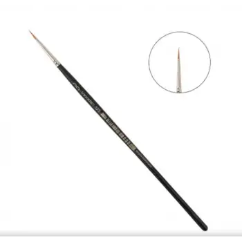 Fanart Academy Seri 123 Sentetik Yuvarlak Uc Fırça No:00