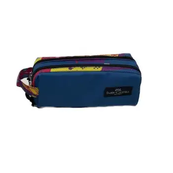 F.C. Kalem Çantası Round 2 Çift Gözlü Mavi 5177000046