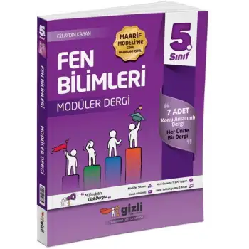 Gizli 5.Sınıf Fen Bilimleri Müfredatın Gizli Dergisi 2025-26