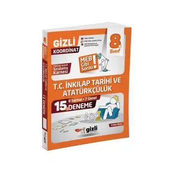 Gizli 8.Sınıf Tc İnkılap Ve Atatürkçülük 15 Deneme
