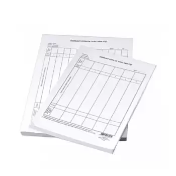 Gülpaş Öğrenci Yoklama Fişi 6 Derslik 100 Lük 12x17 ( 453 )