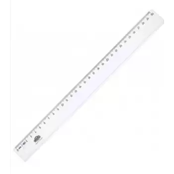 Hatas Mercekli Plastik Cetveli 30 Cm. ( 0143 )