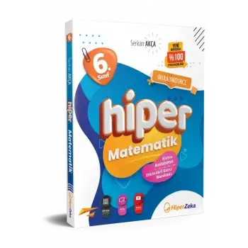 Hiperzeka 6.Sınıf Matematik Konu Anlatımlı & Soru Bankası 2025