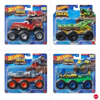 Hot Wheels Monster Trucks 1:64 Çekici Arabalar HWN8