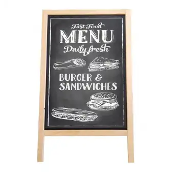 İnterpano Ahşap Menü Tahtası 60X90 İnt-411