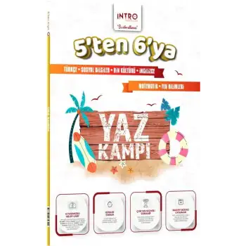 İntro 5.Sınıf Dan 6 Ya Yaz Kampı Tüm Dersler 2026-27