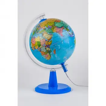 Işıklı Siyasi Dünya Küresi Modern Seri 30 Cm 48403