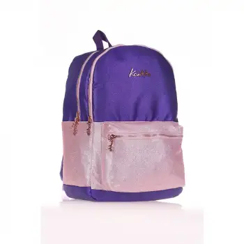 Kaukko Amazing Sırt Çantası Simli Mor  K1578