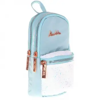 Kaukko Bright Junıor Bag Kalem Çantası Taşlı Ocean K2470