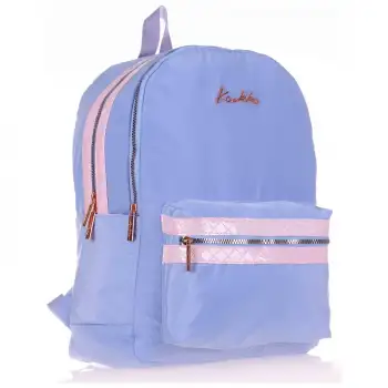 Kaukko Magıc Gloss Sırt Çantası Floral Mavi K1586