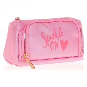 Kaukko Sparkle Plump Kalem Çantası Pembe K2525