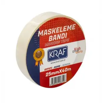 Kraf Maskeleme Bandı 40x25mm 4025