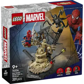 Lego Marvel Efsanevi Savaş Örümcek Adam Vs Kum Adam LSS-76334