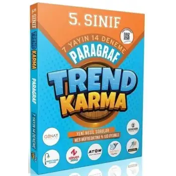 Liderlerkarması 5.Sınıf Trend Karma Paragraf Denemeleri 7 Yayın 14 Deneme 2025-26
