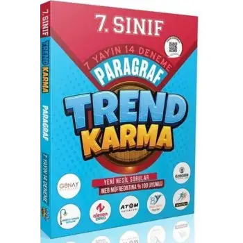 Liderlerkarması 7.Sınıf Trend Karma Paragraf Denemeleri 7 Yayın 14 Deneme 2025-26