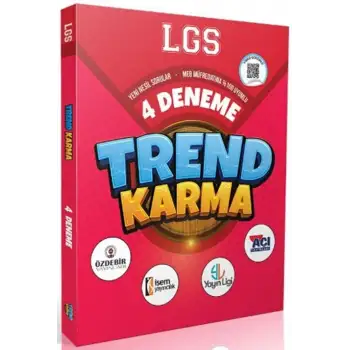 Liderlerkarması 8.Sınıf 4 Trend Karma Deneme 2025-26