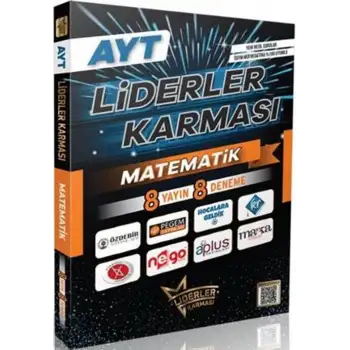 Liderlerkarması Ayt Matematik Denemeleri - 8 Yayın 8 Deneme 2025-26