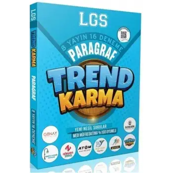 Liderlerkarması Lgs Trend Karma Paragraf Denemeleri 8 Yayın 16 Deneme 2025-26