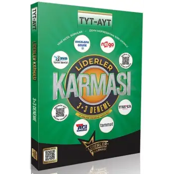 Liderlerkarması Tyt-Ayt 3+3 Deneme Seti 2025-26