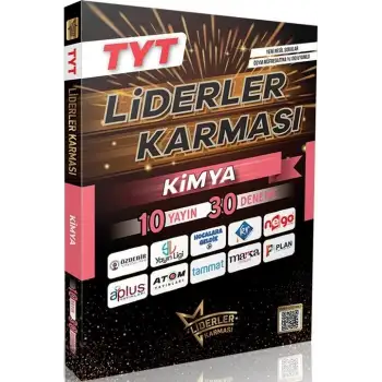 Liderlerkarması Tyt Kimya Deneme Seti - 10 Yayın 10 Deneme 2025-26
