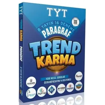 Liderlerkarması Tyt Trend Karma Paragraf Denemeleri 8 Yayın 16 Deneme 2025-26
