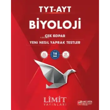Limit Tyt-Ayt Biyoloji 8 Li Yaprak Test 2022