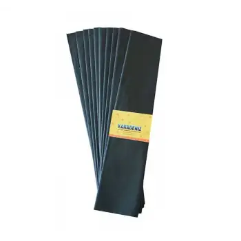 Lino Lüx Krapon Kağıdı 50x200 Pa-14 10Lu Siyah