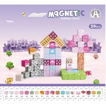 Magnet Küp Yapı Blok Seti SH59840