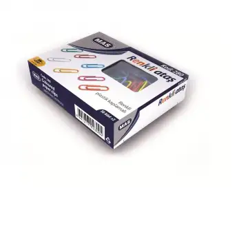 Mas Renkli Ataç (Pvc Kaplı) 28 Mm 280