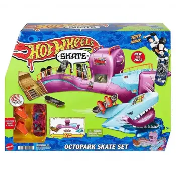 Mattel Hot Wheels Skate Ahtapot Kaykar Parkı Oyun Setİ HMK01