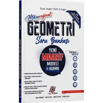 Mikroorijinal Tyt Geometri 1 İlk Aşama Maarif Model Soru Bankası 2026-27